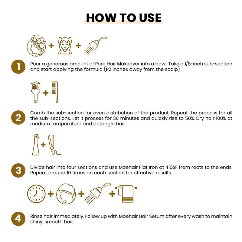 how to use | PureHair Makeover and Hair Serum Combo