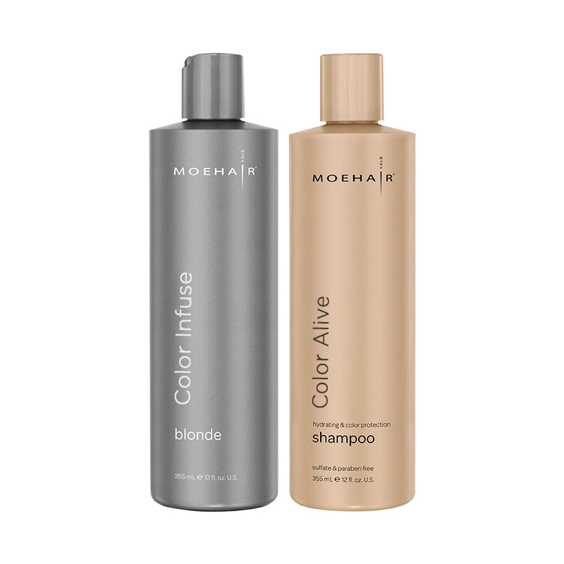 Color Infuse Blonde Toner and Color Alive Shampoo Combo